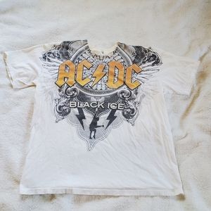 AC/DC 2008 Black Ice T-Shirt, Sz XL